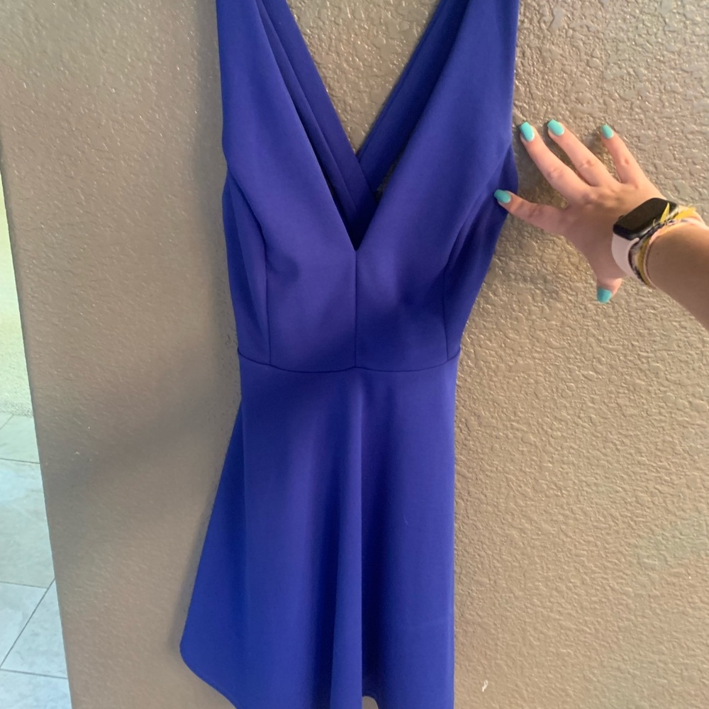 Charlotte Russe Sleeveless Royal Blue Dress